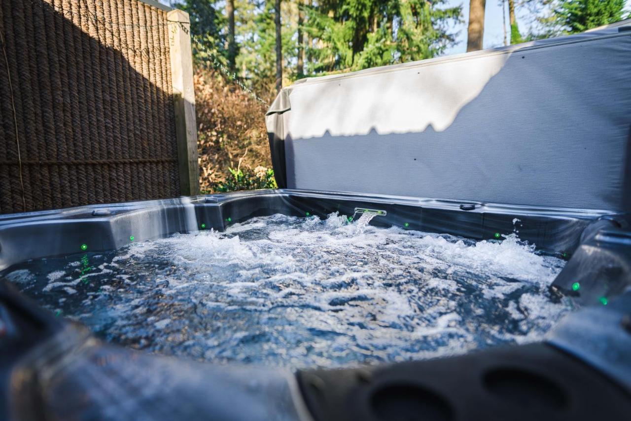 Luxe Vakantiehuis In Het Bos Met Jacuzzi En Sauna Lunteren Εξωτερικό φωτογραφία